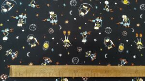 Tissu Coton Cool Space Vehicles - Poppy – Image 3