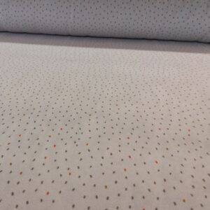 Tissu Velours "Nicky Dots" gris à petits points – Image 2