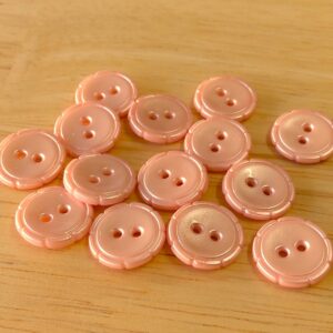 Boutons 15mm - Rose