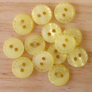 Boutons 13mm - Jaune pâle – Image 2