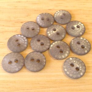 Boutons 13mm - gris – Image 2