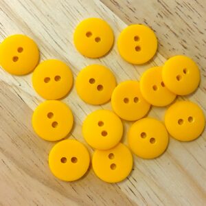 Boutons 15mm - Jaune – Image 2