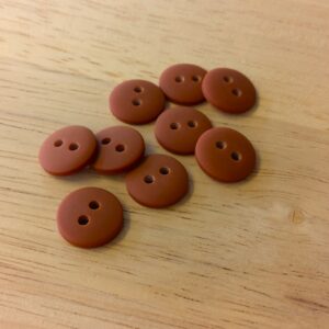 Boutons 12mm - Chocolat