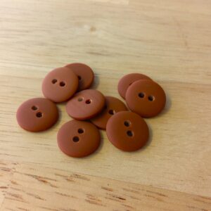 Boutons 15mm - Chocolat