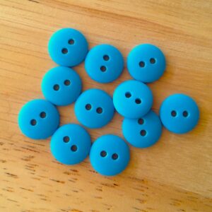 Boutons 12mm - Bleu