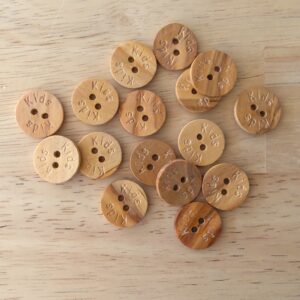 Boutons 17mm - Bois - Kids