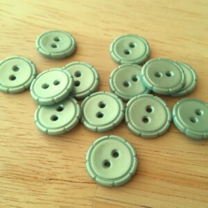 Boutons 15mm - Vert d'eau – Image 2