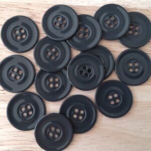 Boutons 22mm - Métal - Gris foncé – Image 2