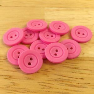 Boutons 15mm - Rose