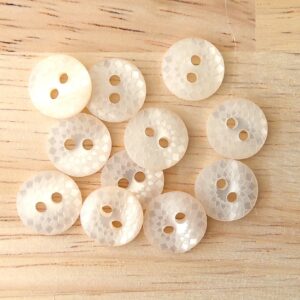 Boutons 13mm - Blanc cassé – Image 2