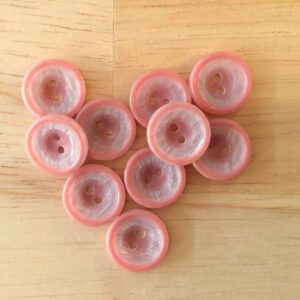 Boutons 15mm - Rose