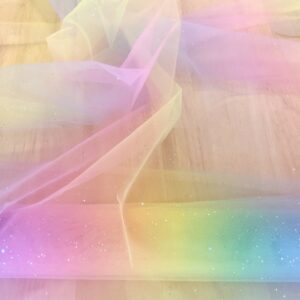 Tulle Rainbow pailleté - Katia Fabrics