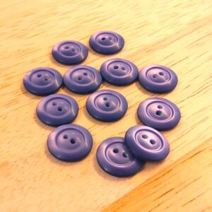 Boutons 15mm - Mauve irisé