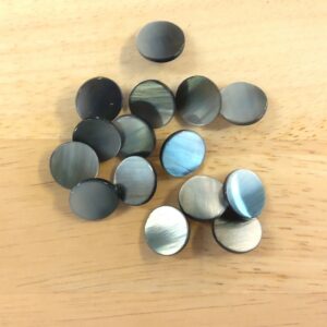 Boutons 15mm - Dégradé gris-noir