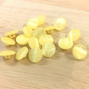 Boutons 13mm - Jaune pâle – Image 2