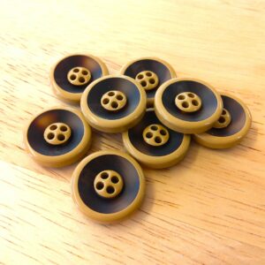 Boutons 20mm - Beige foncé