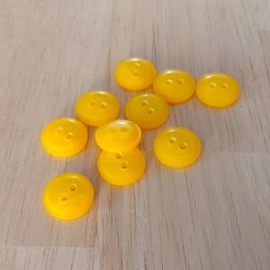 Boutons 12mm - Jaune