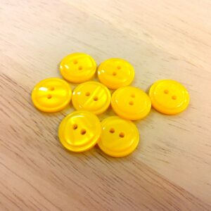 Boutons 15mm - Jaune