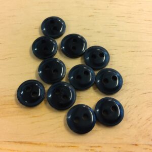 Boutons 8mm - Noir