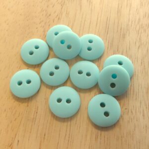 Boutons 11mm - Vert d'eau – Image 2