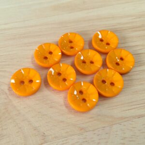 Boutons 13mm - Jaune orangé – Image 2