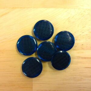 Boutons à queue 23mm - Bleu marine