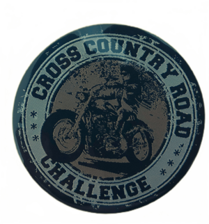 Ecusson - "Cross country road Challenge" - 74mm