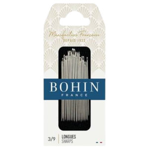 Aiguilles à coudre longues n°3/9 - Bohin