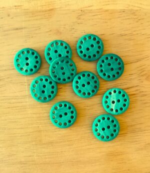 Boutons 15mm - Vert marbré – Image 2