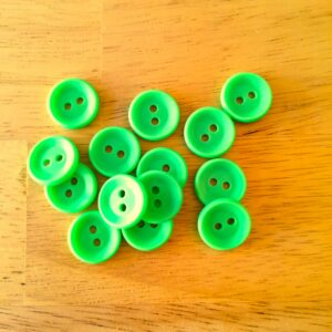 Boutons 15mm - Vert pomme – Image 2