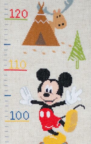 Kit Broderie au Point Compté - Mickey Mouse - Vervaco – Image 2