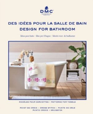 Livre Broderie "Des idées pour la salle de bain" - DMC