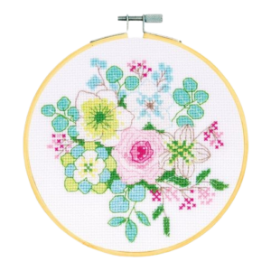 Mini kit broderie - Bouquet d'hiver - DMC