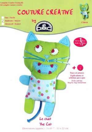 Kit Couture Créative Doudou "Le Chat" - DMC