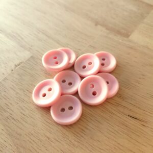 Boutons 15mm - Rose pâle