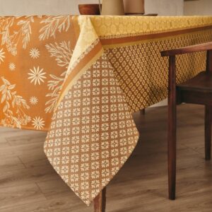 Nappe rectangulaire Moisson caramel - 160x250cm - Nydel – Image 2