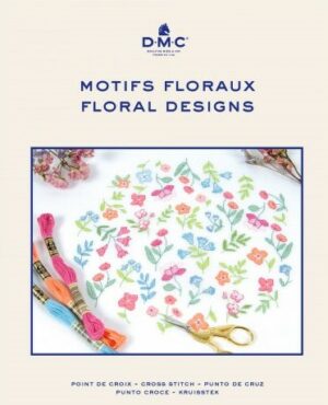 Livre Broderie "Motifs Floraux" - DMC