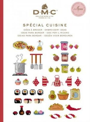 Mini livre broderie "Spécial Cuisine" - DMC