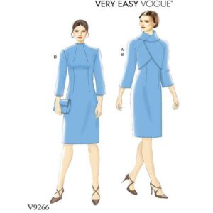 Patron Veste et Robe V9266 - Very Easy Vogue