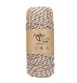 Fil macramé - Coton et polyester recyclé - Grosseur 3mm - Anchor